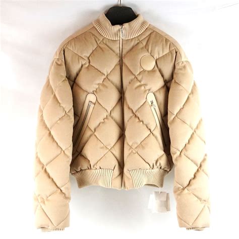 doudoune hermes|Hermes Doudoune Courte Cashmere Quilted Bomber Jacket .